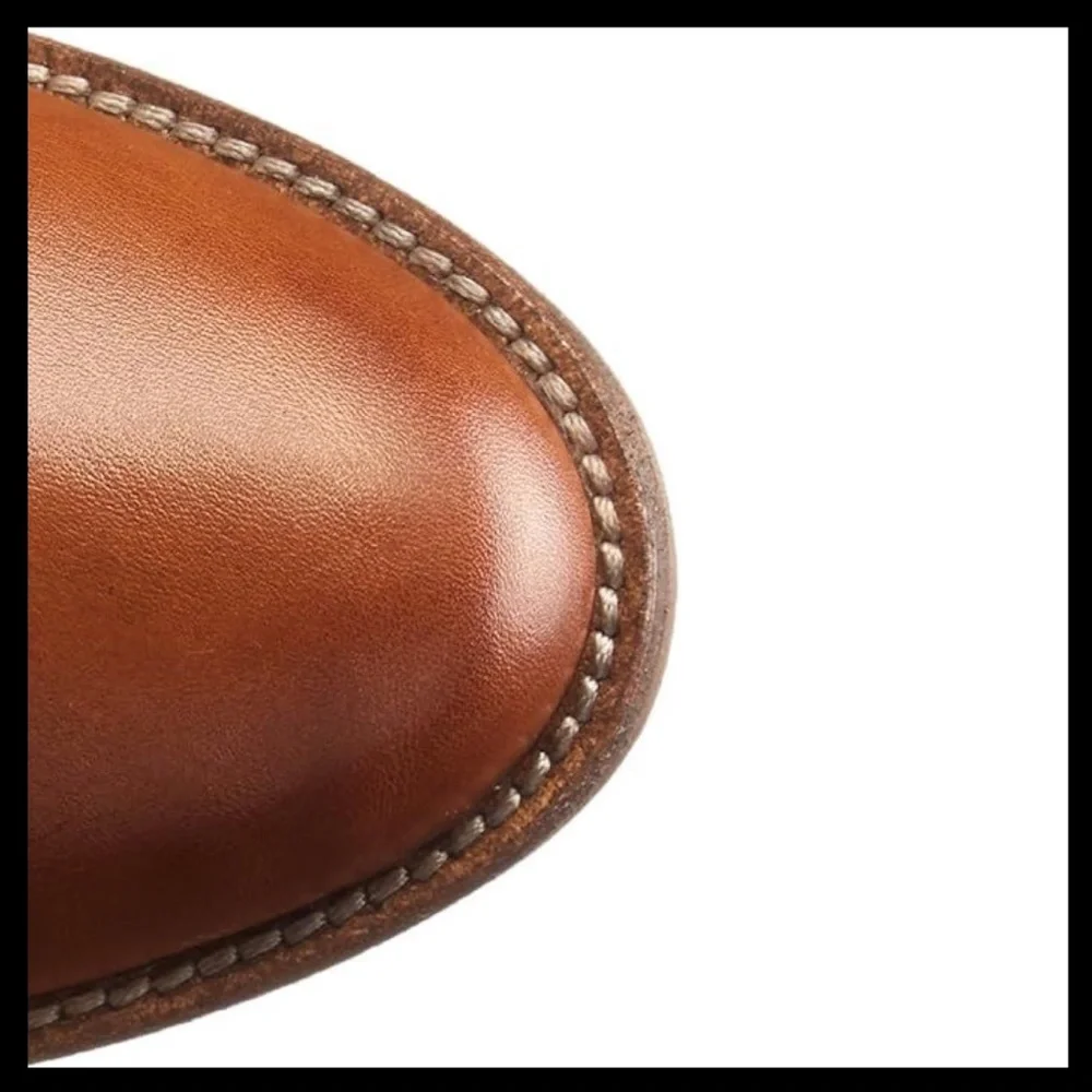 ALDO Gella Over The Knee Boots Color: Cognac - Picture 5 of 8